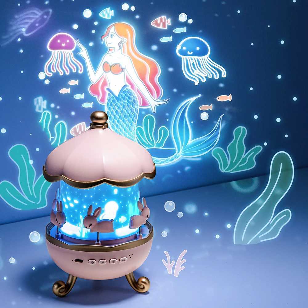 12 Films Star Projector for Kids Star Lights for Ceiling Projector Baby Night Lamp with Bluetooth Speaker Exquisite Gifts XJ250725