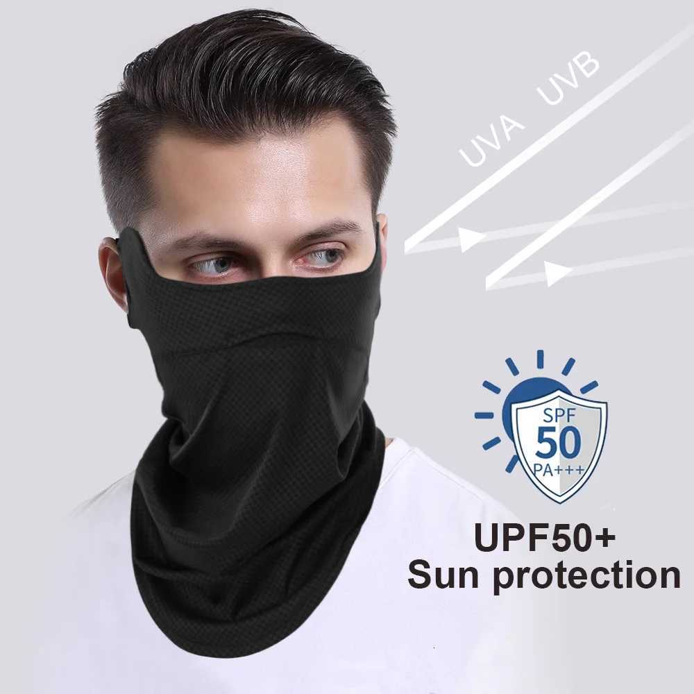 Summer Bandana Tube Scarf Quick-drying Cooling Cycling Face Mask Outdoor Sport Hiking Camping Running Bike Neck Gaiter Cover Men Z250725