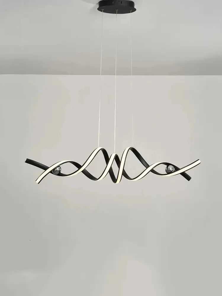 LED Pendant Light Long Hanging For Dining Room Or Living Room Kitchen Chandelier Designer Simple Lighting FixtureXJ250725