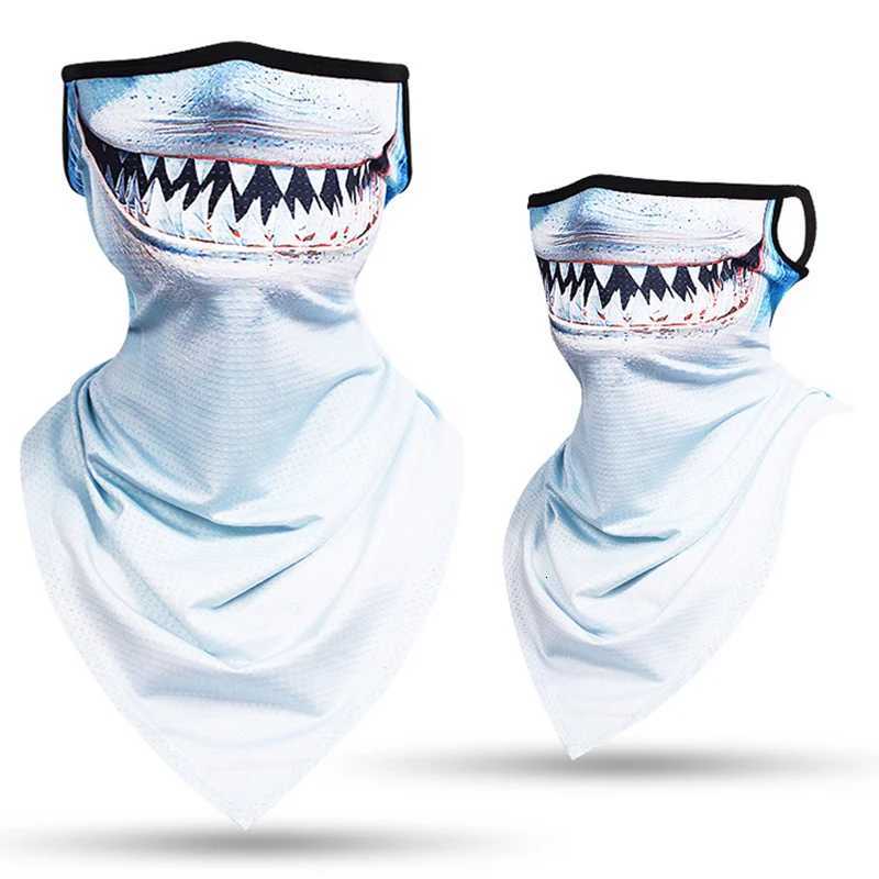 Animal Print Sport Scarf Cycling Bandana Hiking Hunting Camping Neck Warmer Face Cover Gaiter Women Men Balaclava Triangle Mask Z250725