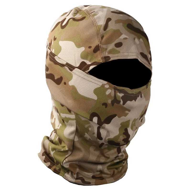Camouflage Balaclava 3D Face Mask Suit Sniper Ski Cycling Camouflage Hood Hunting Fishing Headgear Camo Hat Scarf Z250725