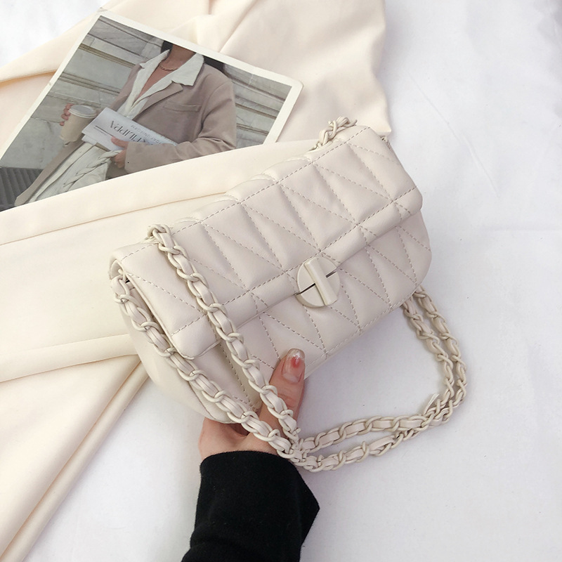 Luxury Brand Designer Bag High-Quality Quilted Chain Bag For Women, Spring/Summer Luxury bag New Fashion Trendy Small Square Bag, Versatile Candy Colo