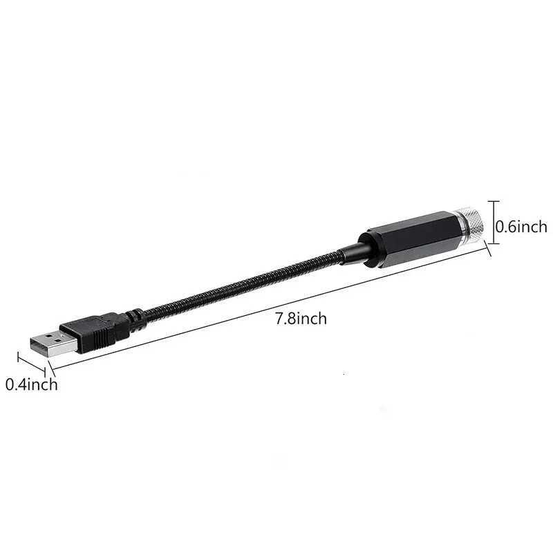 5V USB Powered LED Starry Sky Lamp Car Laser Star Roof Light Galaxy Star Atmosphere Light Projector Lamp for Room Ceiling Decor XJ250725