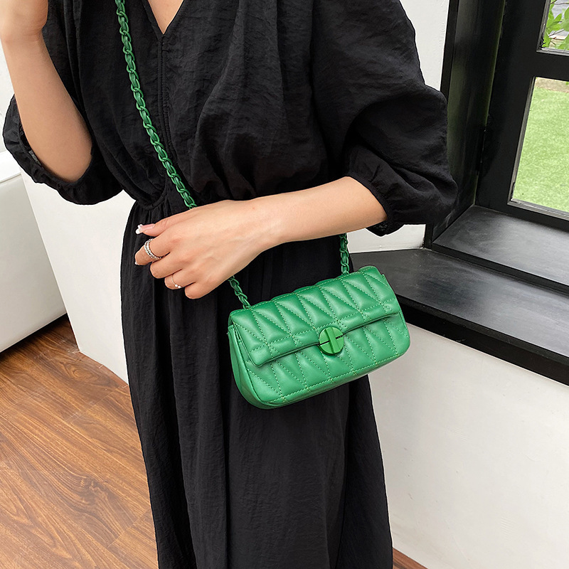 Luxury Brand Designer Bag High-Quality Quilted Chain Bag For Women, Spring/Summer Luxury bag New Fashion Trendy Small Square Bag, Versatile Candy Colo