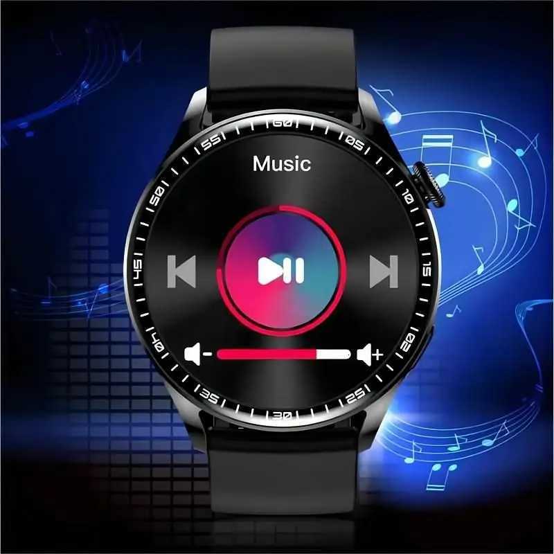 3S PRO Smartwatch NFC Access Control Metal Strap 1.28 Inch HD Touch Screen Bluetooth Calls Music Player Sports Fashion Men Watch X250726