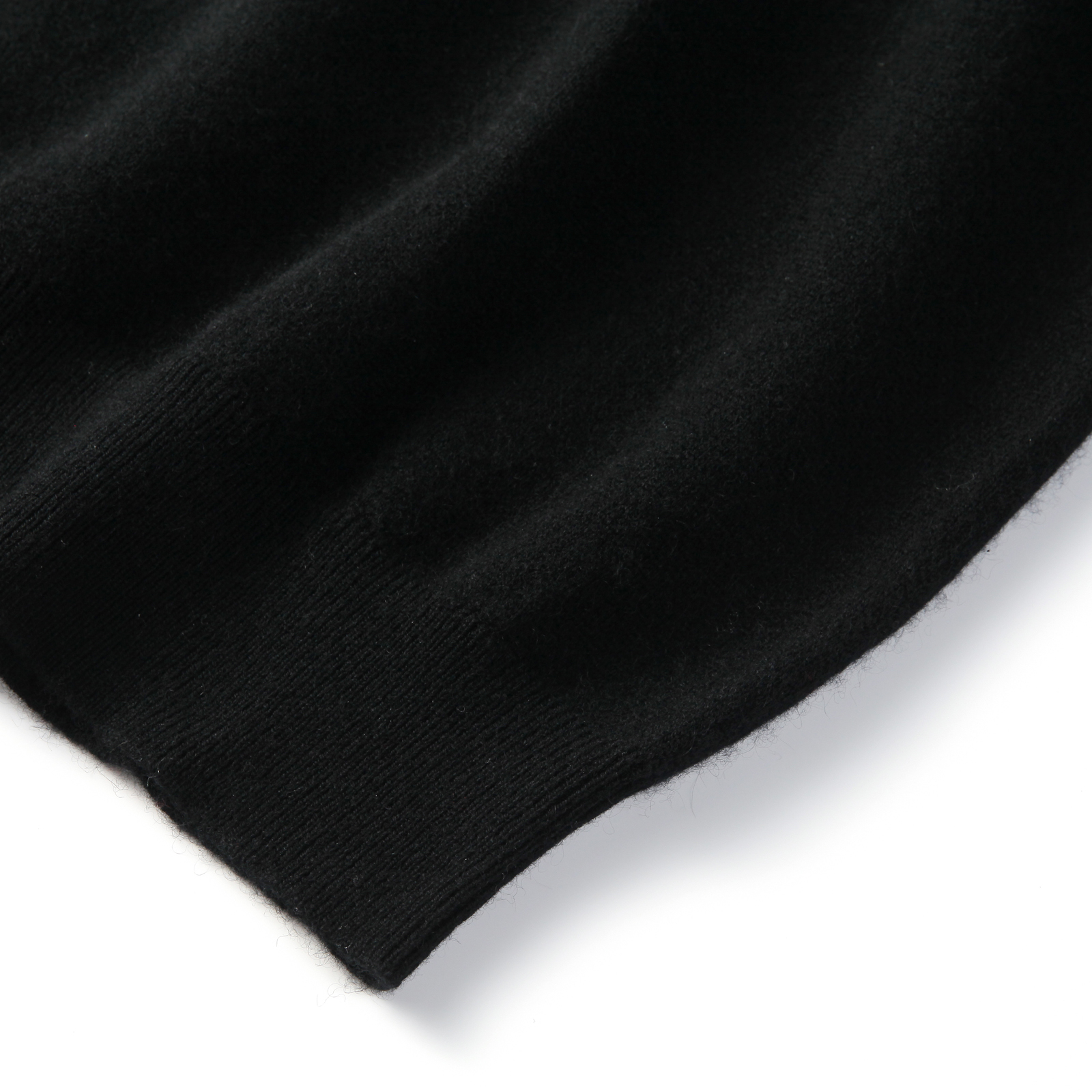 100% Cashmere Men's V-Neck Sweater Classic Solid Color Simple Knit Bottom Shirt