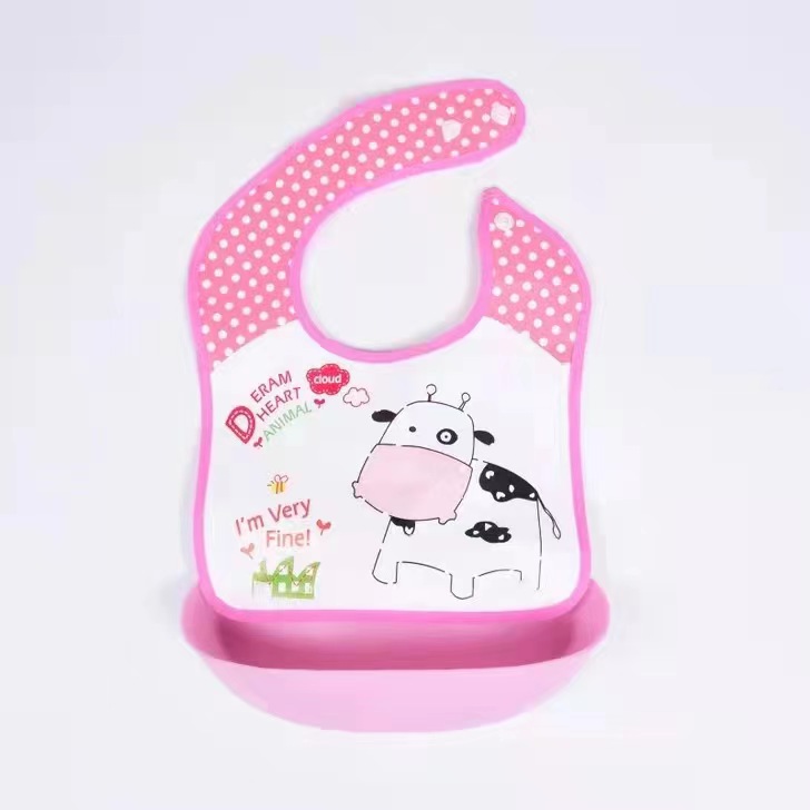 Child Protective Clothing: Waterproof Sleeveless Baby Bib for Easy Cleaning & Safe Eating