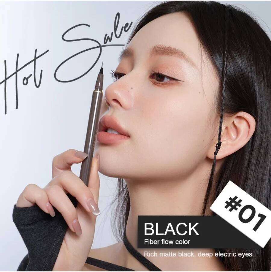 JUDYDOLL Skinny Liquid Eyeliner Ultra-fine black Waterproof Long-lasting Pen Makeup Cosmetics