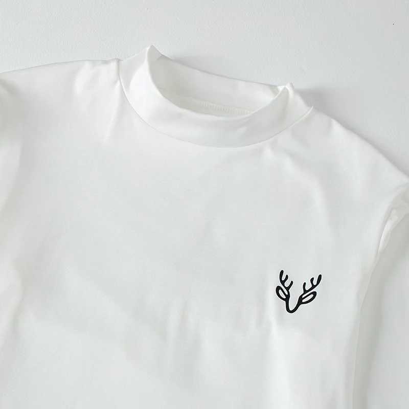 1/2 Pack Mens Fall/Winter Turtleneck Backcoat Solid Color Simple Warm Long Sleeve Shirt Teenagers School Uniforms with Sanded Z250725