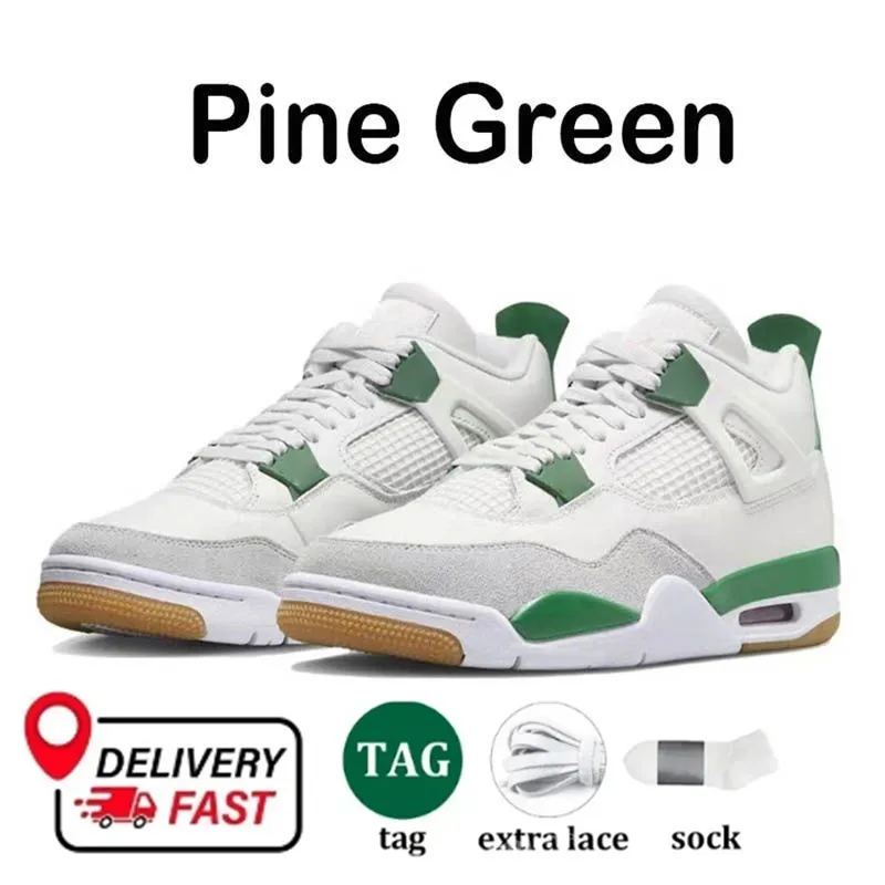 Designer 4s basketball shoes for men women Black Cat Military Sail Thunder White Oreo Cool Grey Red Sneakers Blue University outdoors sneakers36-47