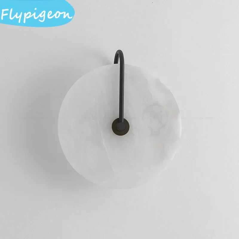 Nordic Marble Wall Lamp Modern LED Dimmable Wall Light for Tea Room Bedroom Restaurant Living Room Lighting Fixtures Decor Lamp XJ250725
