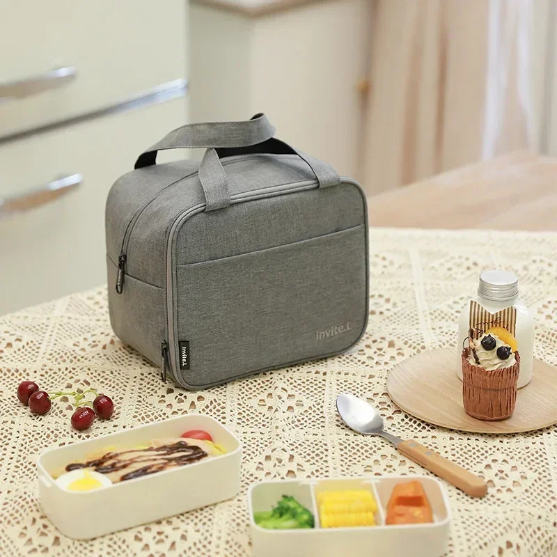 Leakproof Work Portable Food Storage Freezable Cooler Bag Lunch Box Lunch Bag Insulated Lunch Tote Bag 250723