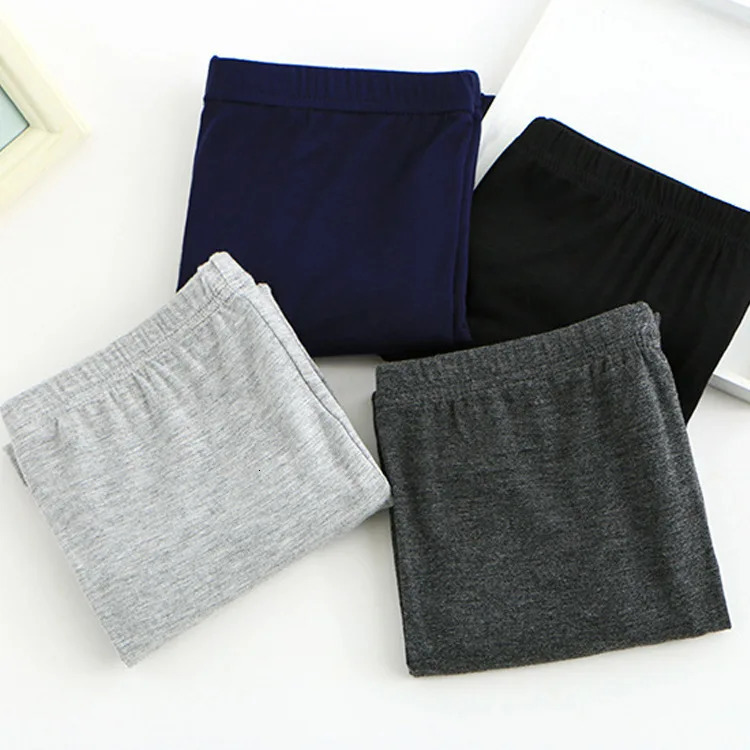 Plus Size Modal Leggings for Women Cropped Length Thin Cotton Skinny Pants 250725