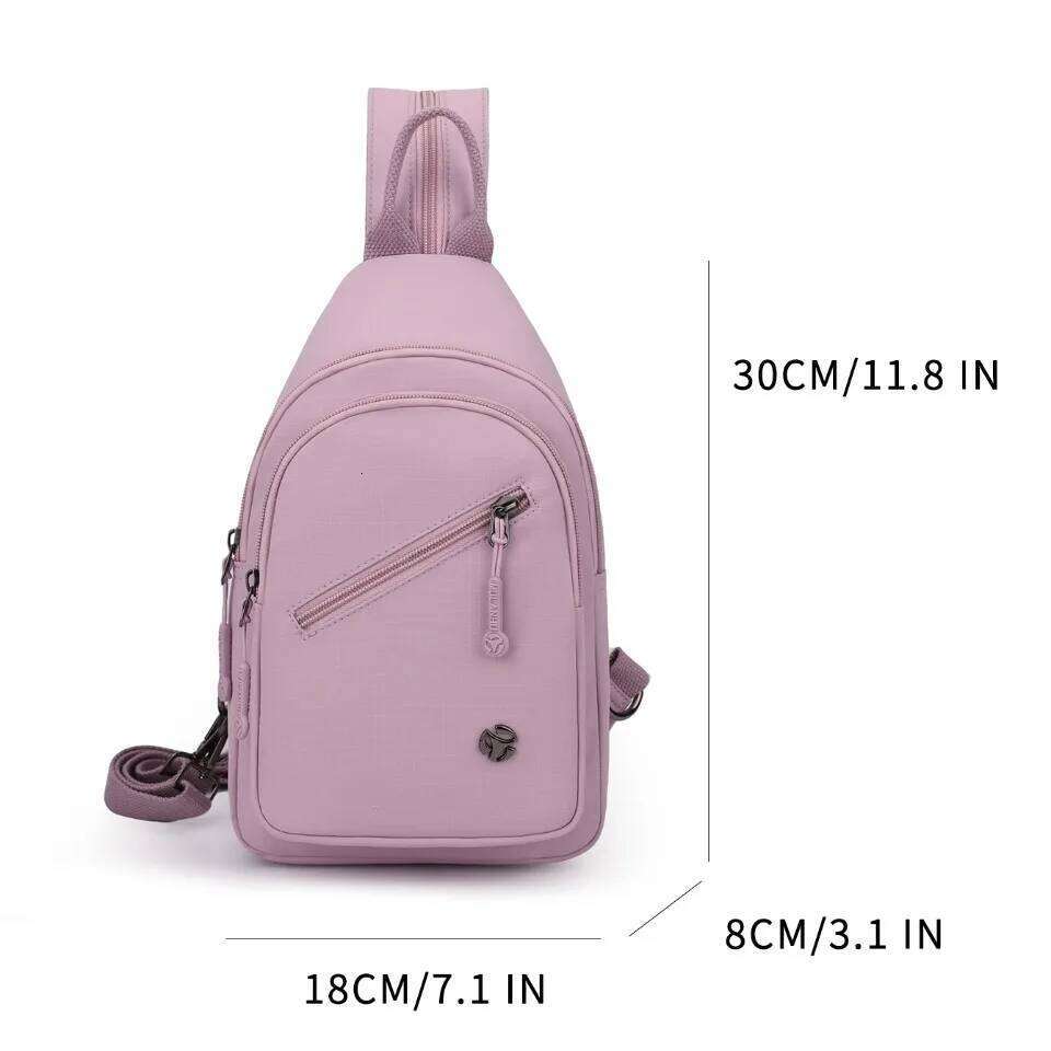 Waterproof Nylon Women Chest Shoulder for Female Sac Ladies Crossbody Bags Lightweight Girls Messenger Travel Bag