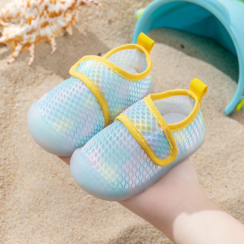 Spring Summer Baby Shoes Mesh Breathable Sandals 03T Boys Girls SlipOn Casual Sneakers NonSkid Lightweight Prewalkers 250725