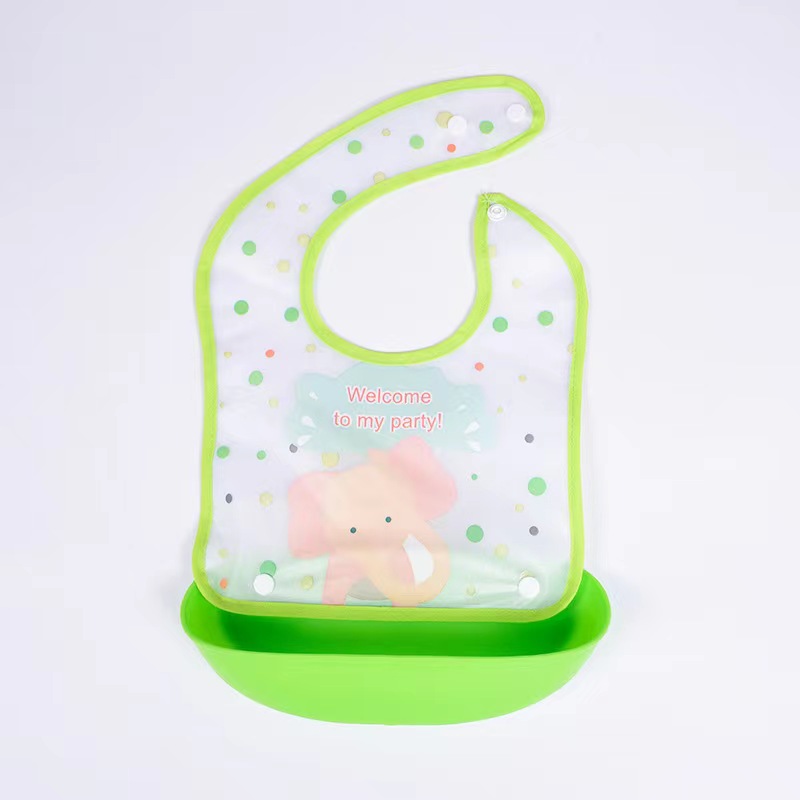 Waterproof Sleeveless Baby Feeding Bib - Anti-Dirt Protective Clothing