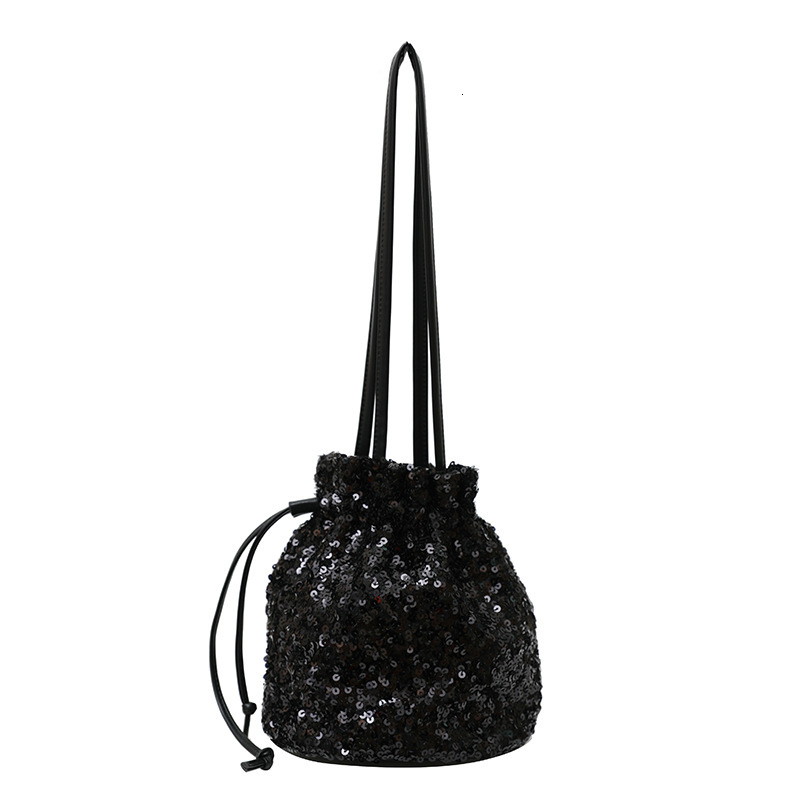 Luxury Luxury bag Brand Designer Bag Women's Sequin Bag Street Fashion Shiny Stylish Bucket Bag Women's Crossbody Bag Phone Shoulder Bag Wom