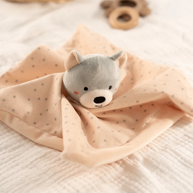 Baby Soft Security Blanket Infant Lovely Comforter Toy Stuffed Animal born Gifts for Boys and Girls Toddler Sleeping Toys 250725