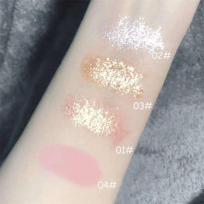 2 in 1 Pearly Stick Pencil Waterproof Glitter Matte Makeup High Pigmented Eyelid Under Crease Eyeshadow Pen X250726