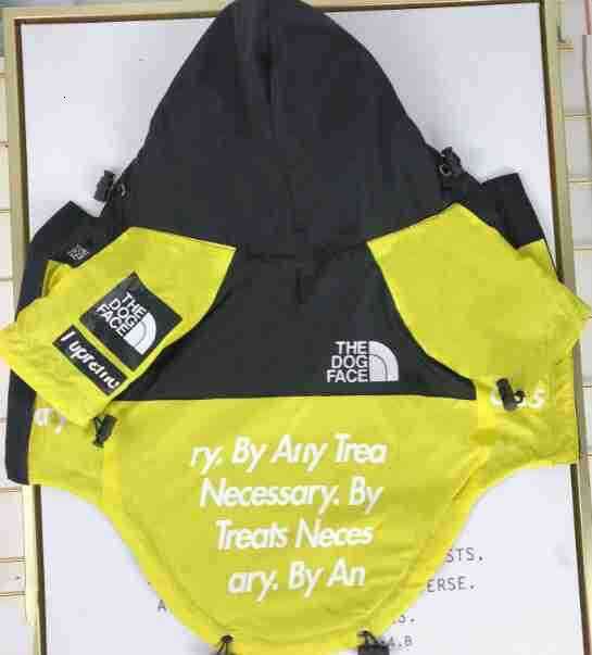 Pet Clothing Dog Clothes New Pet Dog Jacket Reflective Breathable Raincoat Windproof Waterproof Two-Legged Hooded