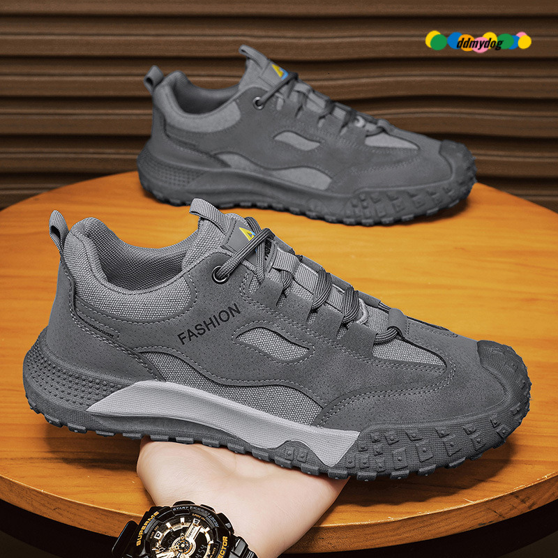 Casual Sports Mesh Breathable Lightweight Outdoor Hiking Men's Safety Work Shoes ddmydog