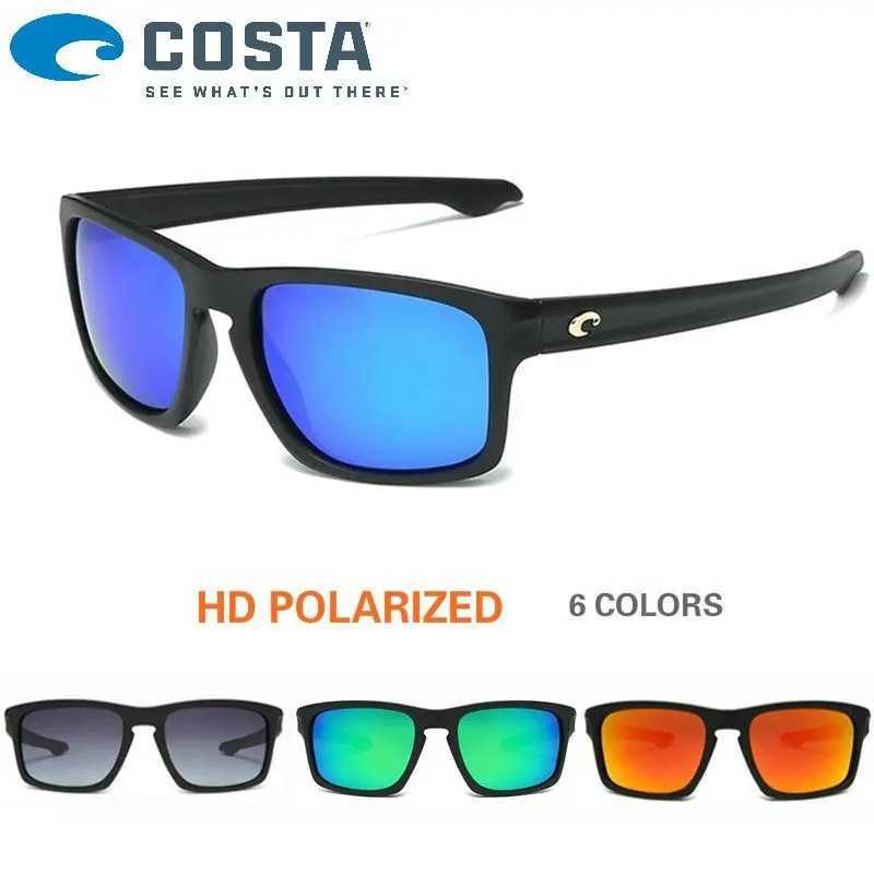 2026 New outdoor Costa Fashion Vintage Square Sports Sunglasses Men Women Fishing Driving Man Brand Designer Sun Glasses Anti-Glare Uv400 Eyewear Z250725 Free S