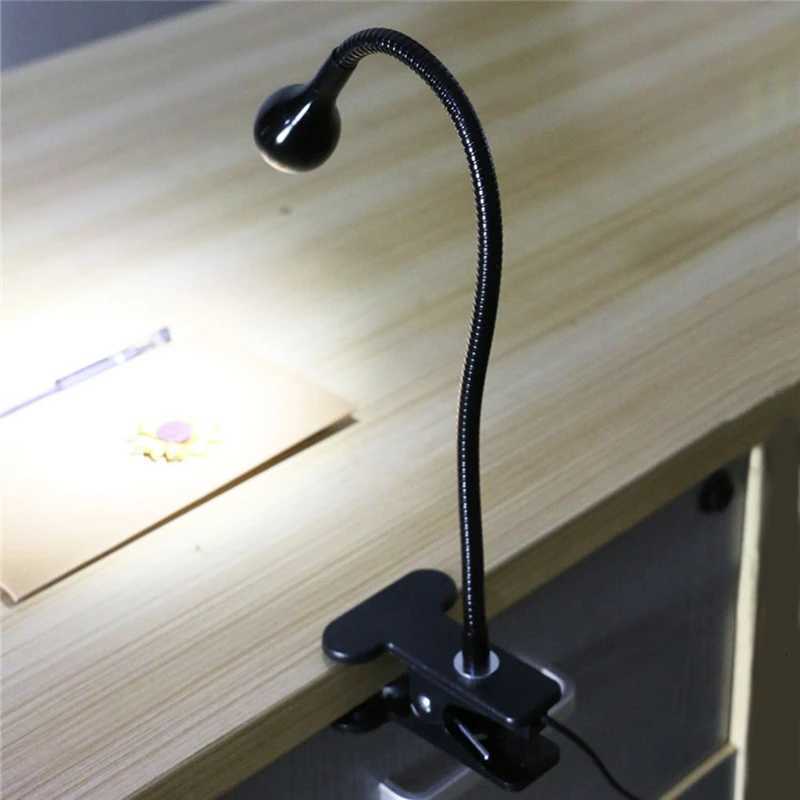 LED Clip-on Desk Lamp 360 Flexible Gooseneck Reading Table Light Study Read Light Eye-Caring USB Clamp Books Night Lighting XJ250725