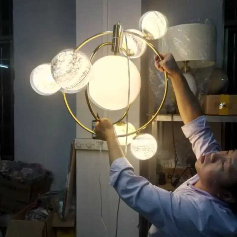 Modern Minimalist Led Chandelier for Living Room Dining Room Food Tables Child Bedroom Pendant Lights Home Decor Light FixtureXJ250725