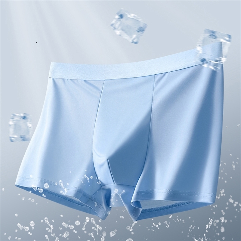 3PCS Big Size Underwear Men Boxer Breathable Soft Mens Briefs Sporty Boxers Square Panties Shorts Sexy Unerderwear 250725