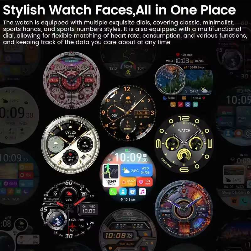 2025 New For Huawei GT5 Pro Smart Watch Men 1.52 AMOLED Screen GPS Trajectory Heart Rate Bluetooth Calls SmartWatch Waterproof X250726