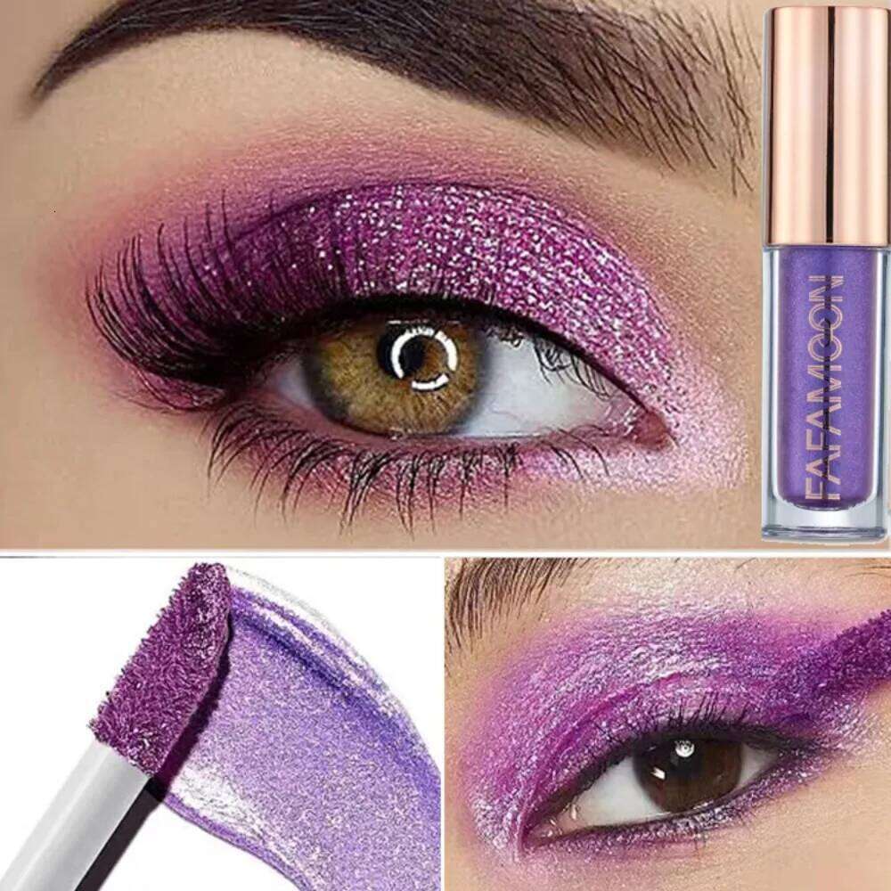 ple Liquid Eyeshadow Matte&Metallic Shimmer Shadow Non-sticky One-Swipe Coverage Quick-Drying Crease-resistant Eye Makeup X250726
