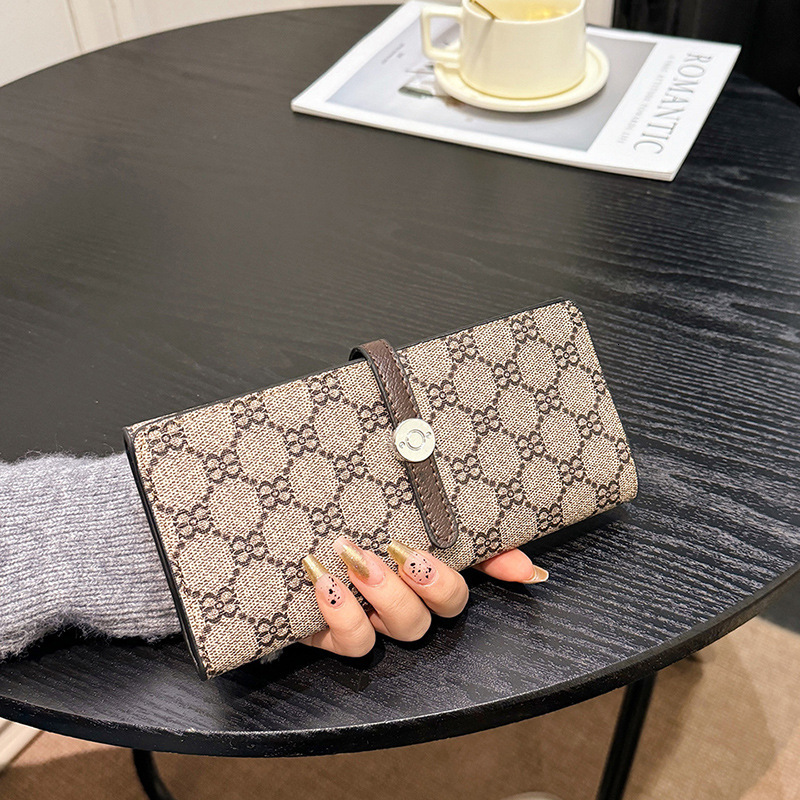 Designer Bag Autumn Winter Unisex Niche High-end Luxury Bag Feel Printed Chanel Style New 70% Off Card Holder Large And Small Wallets Free Shipping