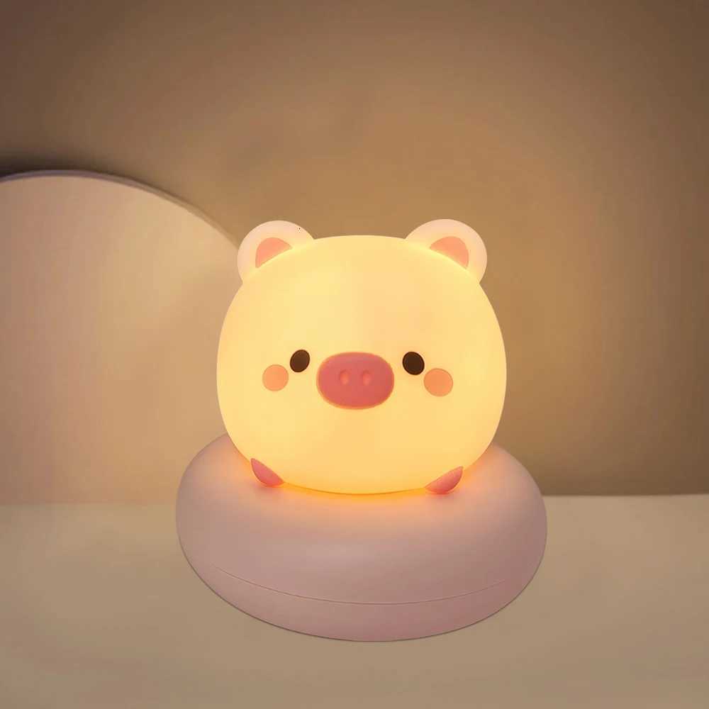 ute Animal Night Light for Kids with 3 Levels of Dimmability Nursery Sleeping Lamp Touch Control Nightlight for Breastfeeding Toddler Decor XJ250725