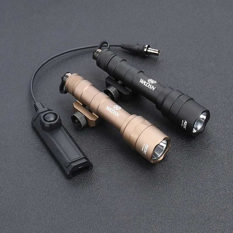 Vadsn SF M600 M600C M600U Airsoft Powerful Flashlight Hunting Torch Scout Rifle Gun Weapon LED Light Fit 20mm Picatinny Rail W250722