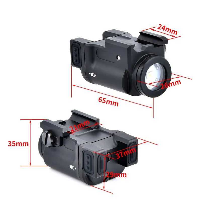 Tactical Zenit Klesch 1S GEN.2.0 Flashlight Airsoft Weapon Hanging LED Weapon Scout Light Pistol Hunting Lamp For Glock 17 19 W250722