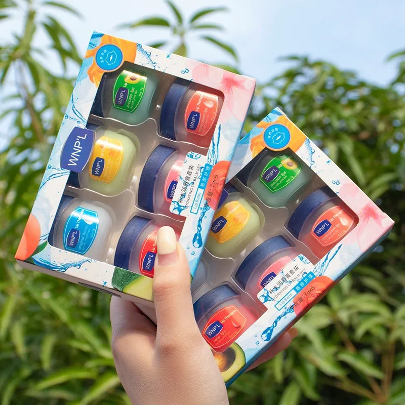 8641PCs Lip Balm Moisturizing Lipstick Base Moisturizer Makeup Natural Plant AntiCracking Care Petroleum Jelly 250716