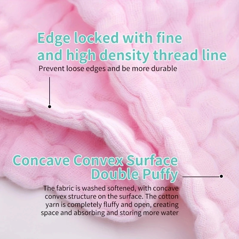 Baby Muslin Washcloths Soft born Face Towel for Sensitive Skin Registry as Shower 250725