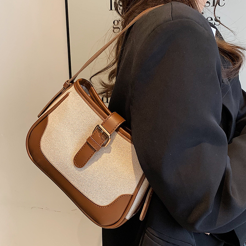 Luxury Brand Designer Bag Women's Bag Niche Design Bag Women's Bag New Versatile Luxury bag Autumn Winter Women's Versatile Ins Canvas 