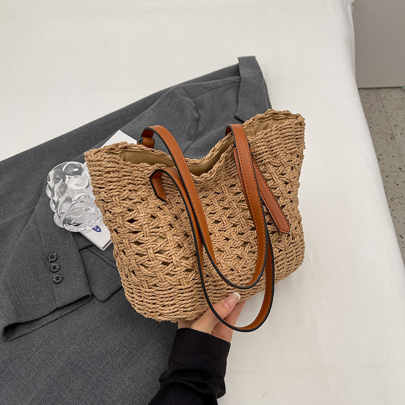 Luxury Brand Designer Bag Women's Handbag Shopping Bag Woven Bag New Ethnic Style Straw Bag Casual Luxury bag Large Capacity Shoulder Tote Bag