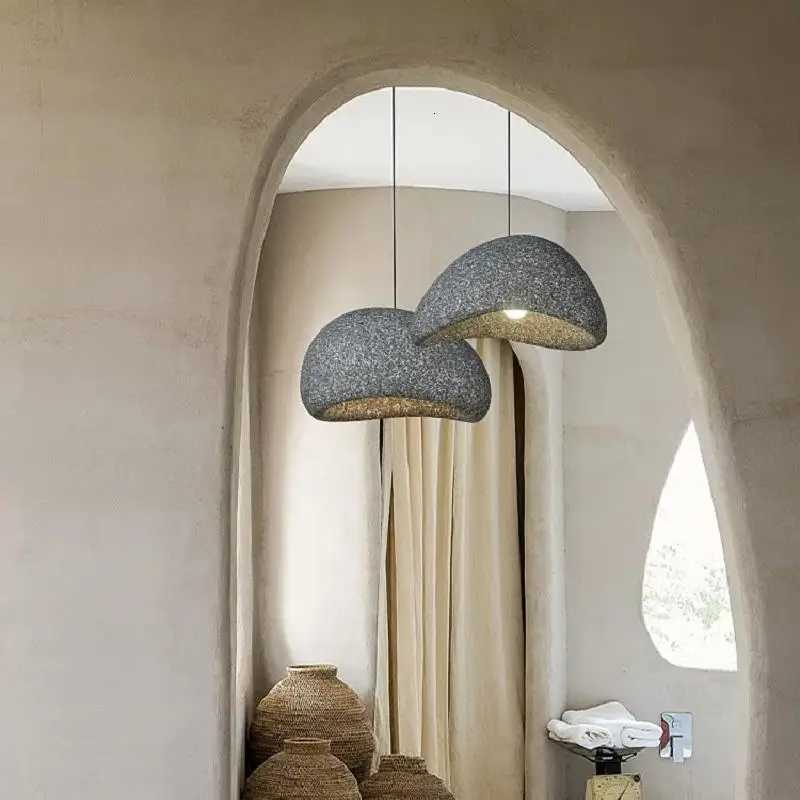 Living Room LED Ceiling Chandelier Light 2025 New Model Wabi Sabi Pendant Lamp Dining Table Bedroom Home Decor Hanging LightingXJ250725