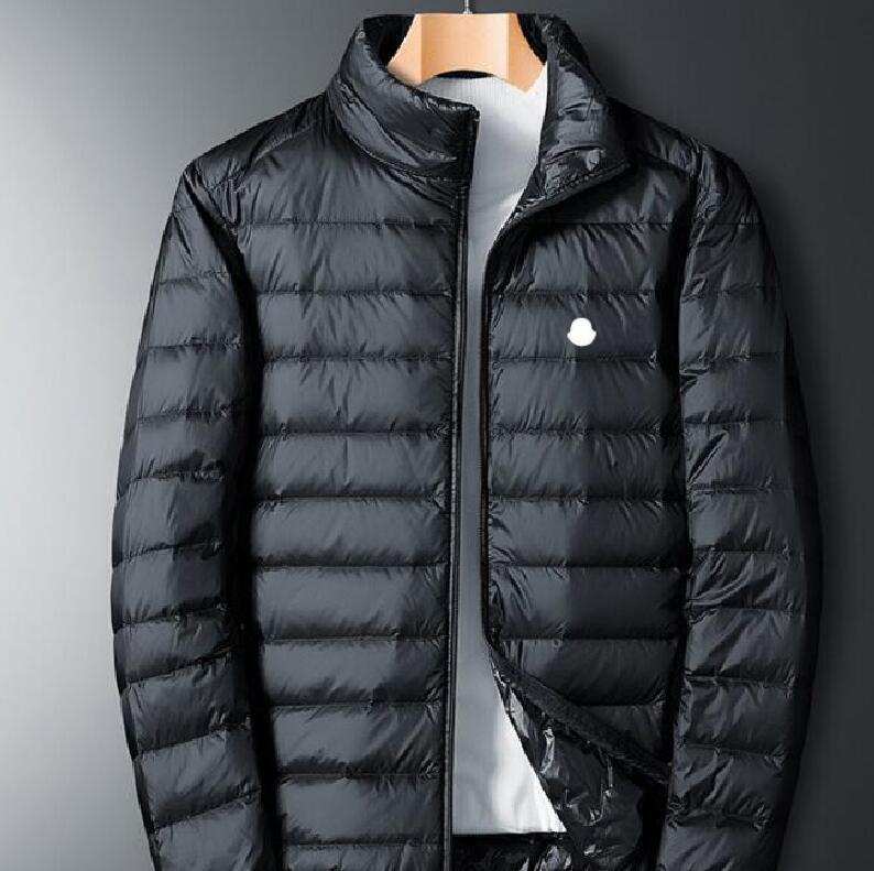 Winter men's desinger down coats light weight parka stand collar polos hoody colloar Outerwear fashion windbreaker outwear jackets coats