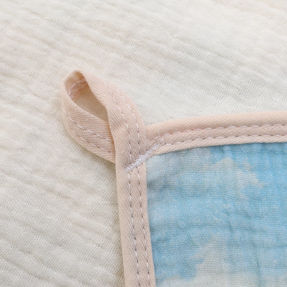 6Layer Cotton Muslin Baby Face Towels Long Burp Cloth for borns Gauze Childrens Towel Kindergarten Hand Items 250725
