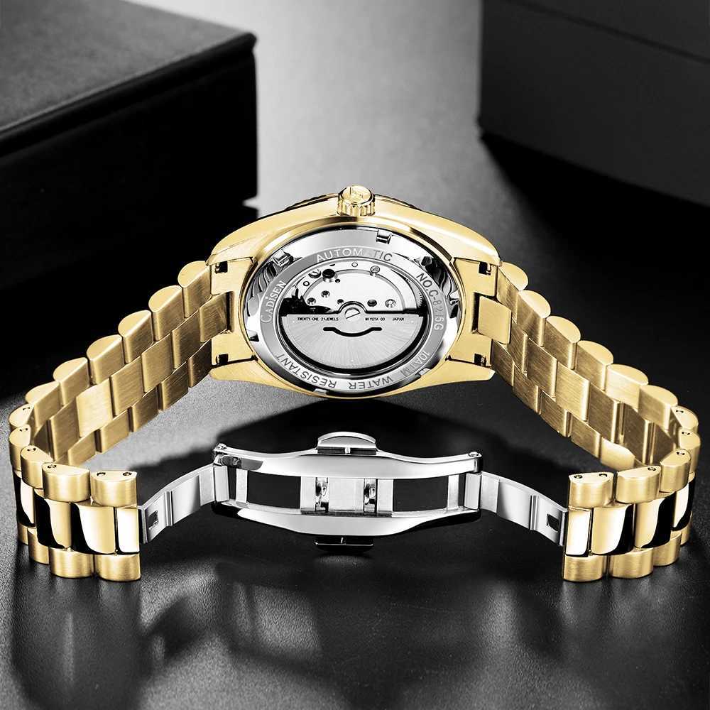 Cadisen DD40 Men Watches Luxury Automatic Watch Men AR Sapphire Mechanical Wristwatch Men 10Bar Miyota 8285 Movement 2023 New X250726
