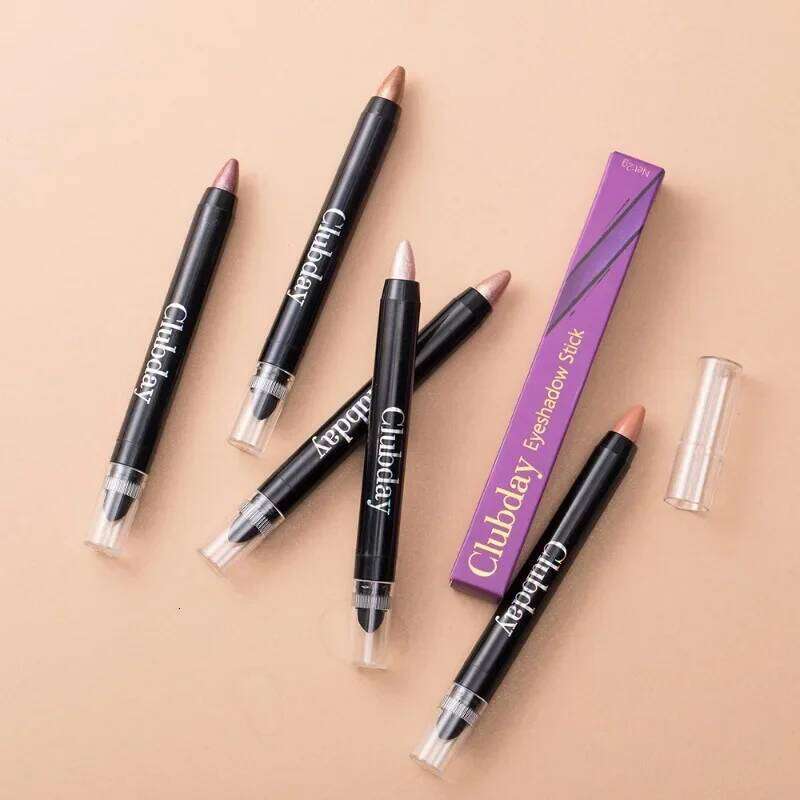 Metallic Colorful Pencil Double-sided Eyeshadow Stick Pink ple Pearlescent Matte Silkworm Highlighter Eyes Makeup X250726
