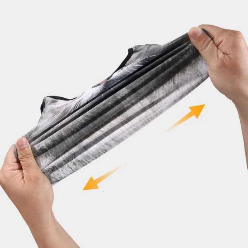 Trending Cat/Dog Print Balaclava Full Face Mask - Ear Hanging UV Protection Windproof Dustproof for Cycling Motorcycle Summer Z250725