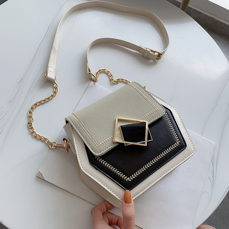 Luxury Brand Designer Bag Women's Bag High-End French Niche Color-Block Bag Women's Luxury bag Bag New Autumn Winter New Fashion Single Shou