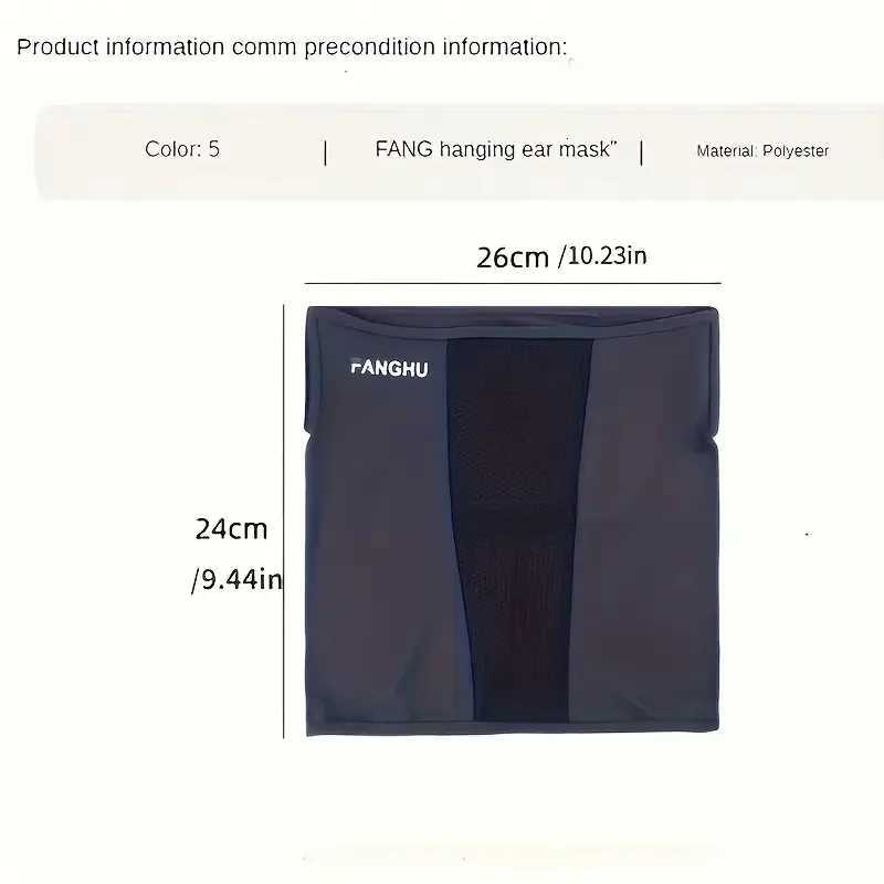 New Summer Sunscreen Silk Mask Unisex UV Protection Neck Wrap Face Cover Scarf for Outdoor Activities Hiking Cycling Surfing Z250725