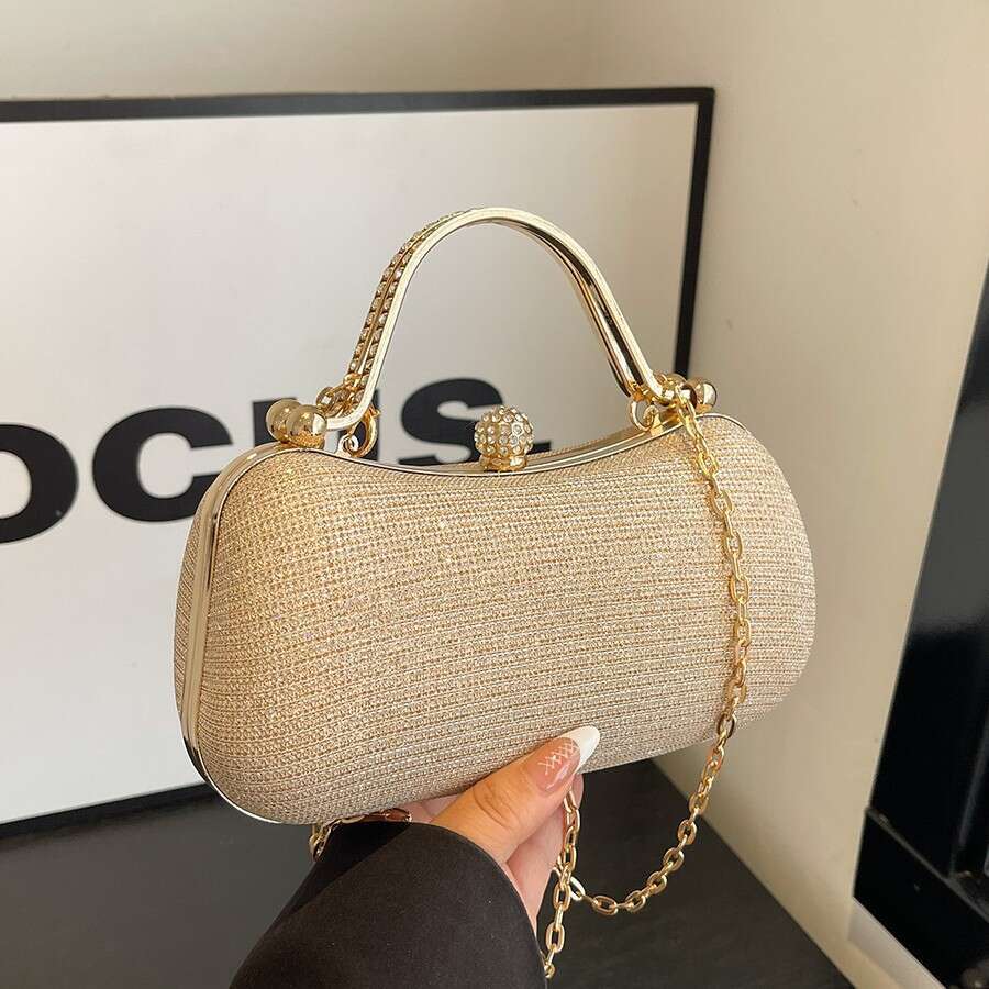 Handbag for Women 2024 New Designer bag Fashion Evening Elegant Socialite Small Chanel Style High-end Chain Shoulder Bag