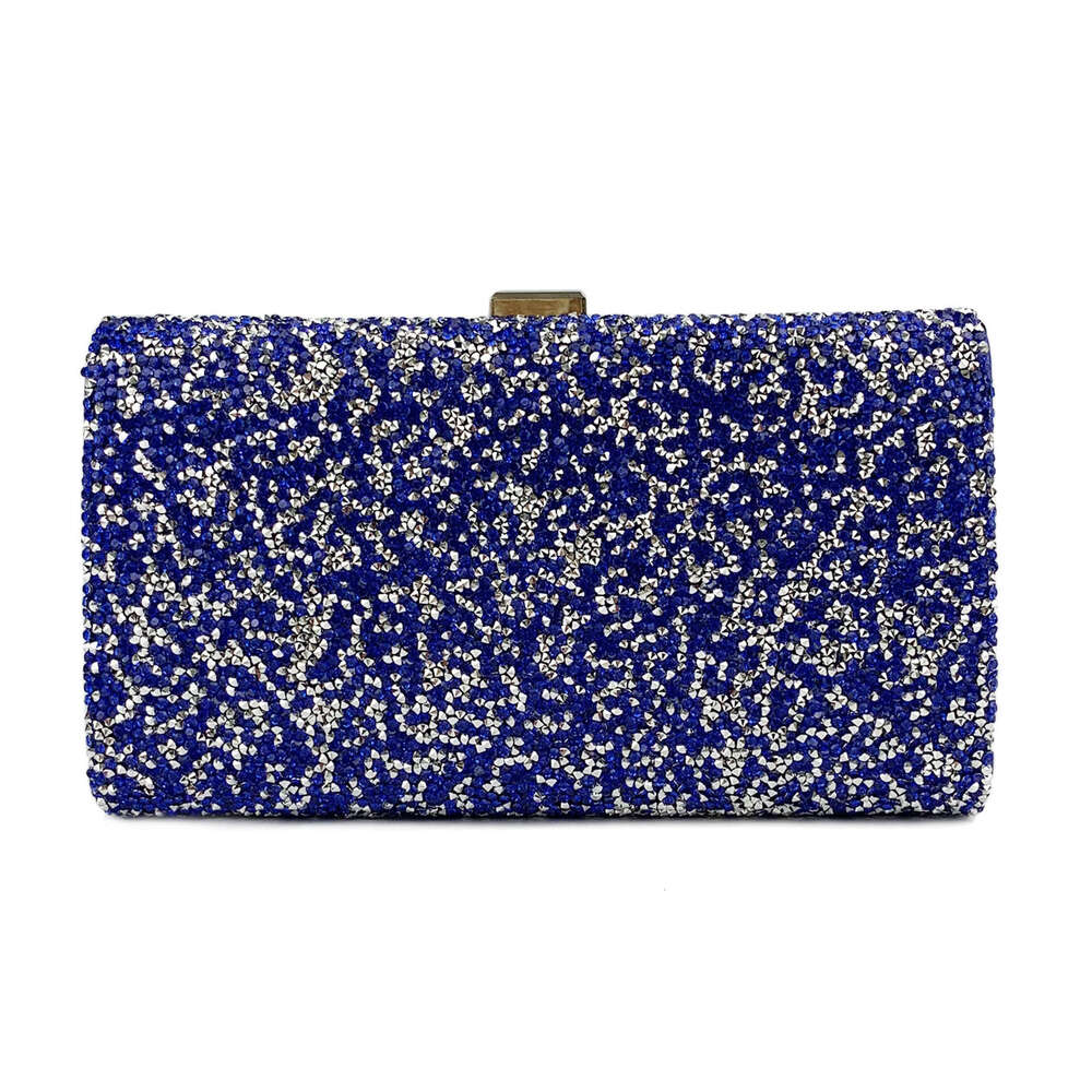 Full Rhinestone Simple Dress Party Bridesmaid Handheld Single Shoulder Crossbody Women's Bag