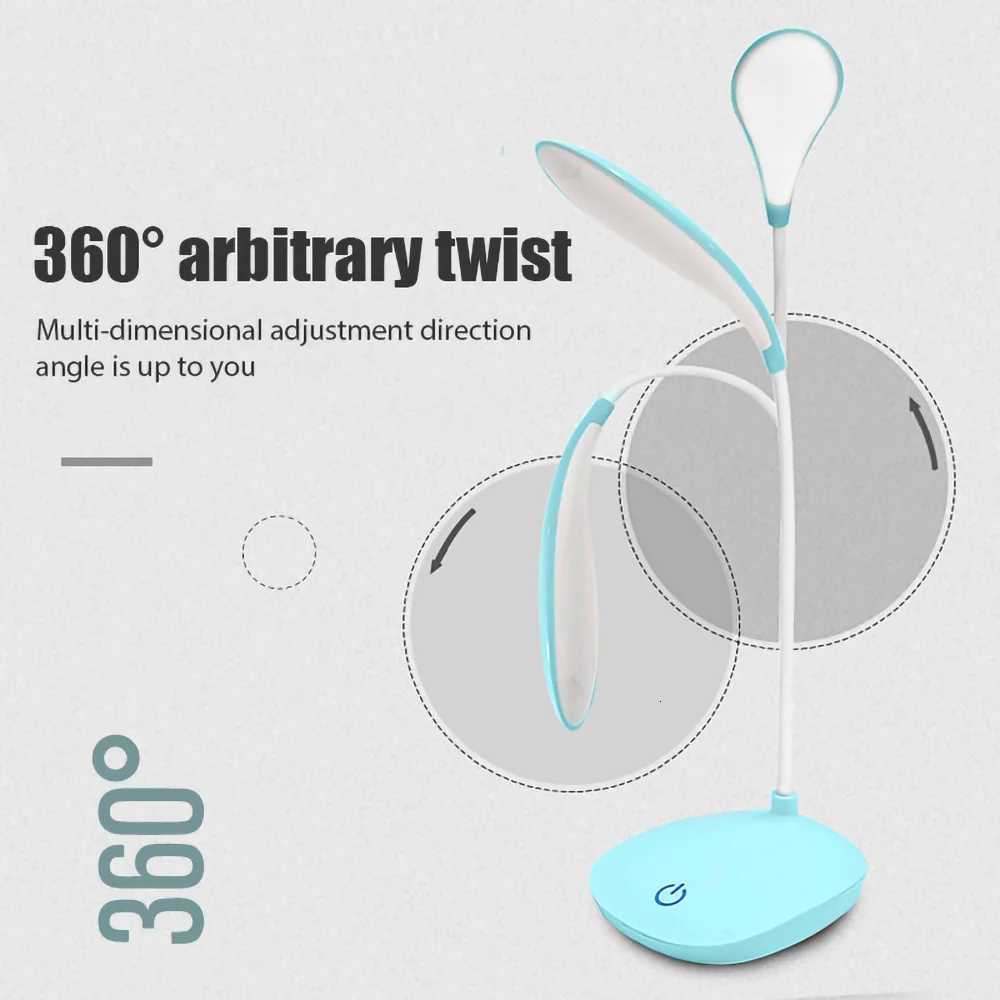 LED Mini Reading Book Lamp Eye Protection Portable Foldable Home Lighting for Bedroom Bedside Study Reading Table Lamp XJ250725